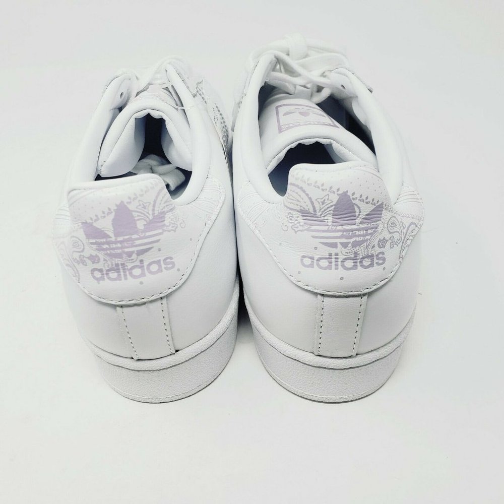 Adidas Superstar Core White Soft Violet Graffiti - Picture 5 of 7